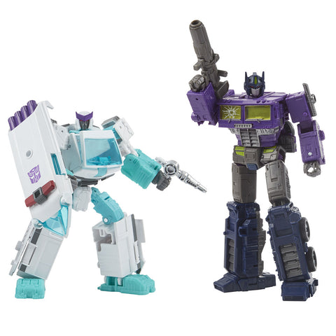 Transformers Generation Selects WFC-GS17 Shattered Glass Optimus Prime Ratchet robot toys