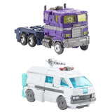 Transformers Generation Selects WFC-GS17 Shattered Glass Optimus Prime Ratchet vehicle toys