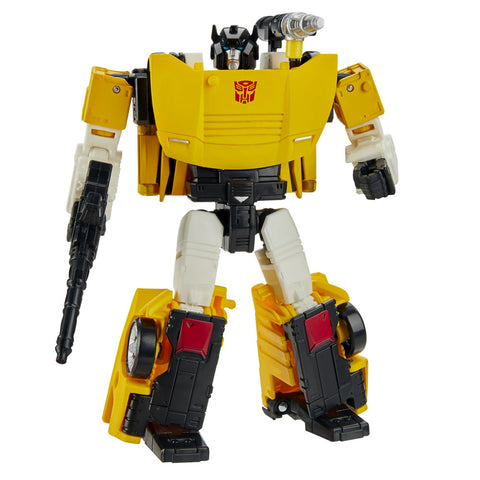 Transformers Generations Selects WFC-GS18 Deluxe Autobot Tigertrack yellow robot toy