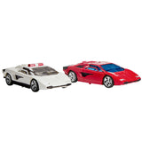 Transformers Generations Selects WFC-GS20 Deluxe Cordon Spin-out 2-pack Giftset countach race car vehicle toys