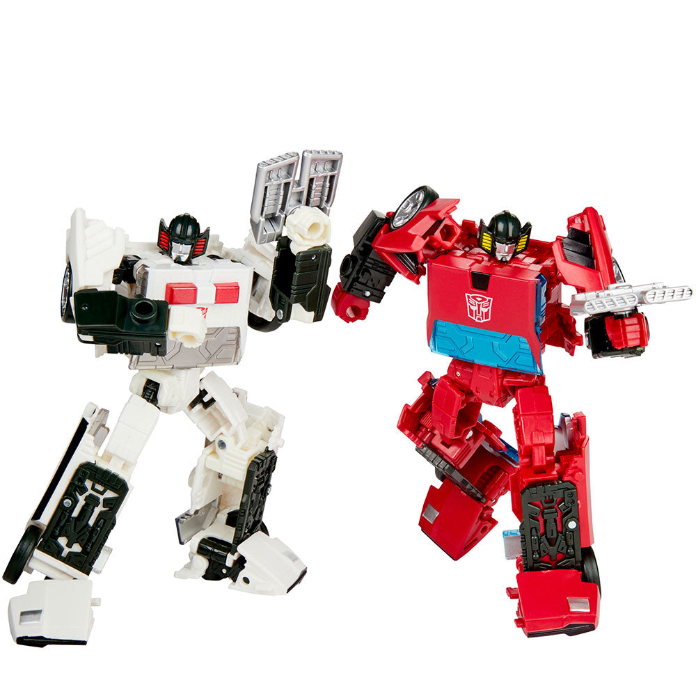 Hasbro Transformers Generations Selects Cordon & Spinout - Action Figure Deluxe Originali, 2 Personaggi, Giocattolo Da Collezione