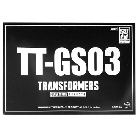 Transformers Generations Selects Japan TT-GS03 Voyager Snaptrap Turtler USA Hasbro Box Black Sleeve Packaging front