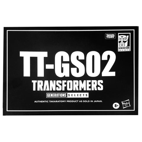 Transformers Generations Selects TT-GS02 Seawing Kraken Hasbro USA Black Sleeve Box Package Front