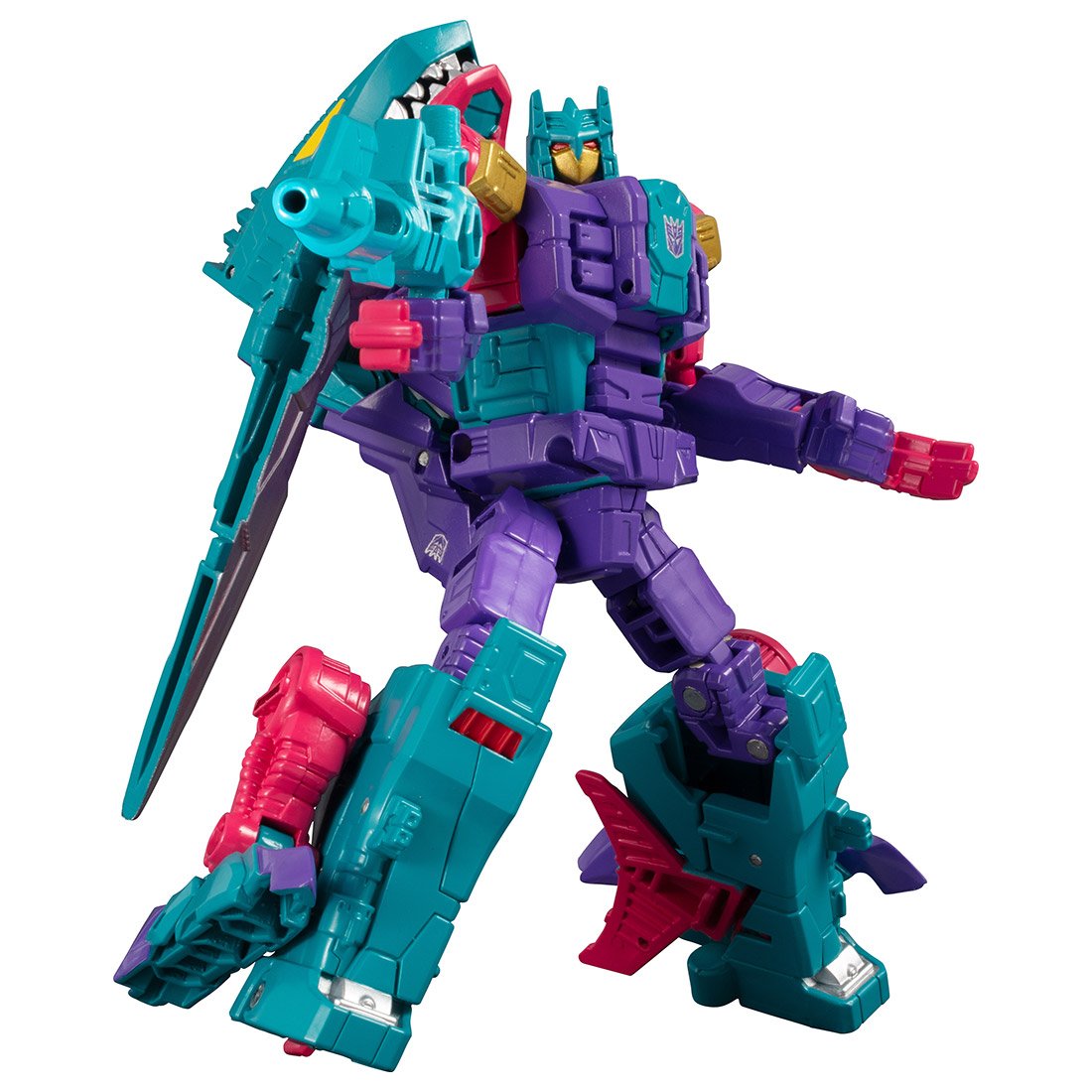 Transformers Generations Selects Overbite - Deluxe Seacon Shark Toy ...