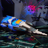 Transformers Generations Shattered Glass Blurr Deluxe evil race car toy photo