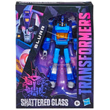Transformers Generations Shattered Glass Collection Blurr deluxe box package front