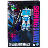 Transformers generations shattered glass collection soundwave voyager white box package front