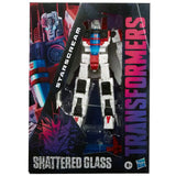 Transformers Generations Shattered Glass Collection Starscream Voyager Heroic Decepticon box package front
