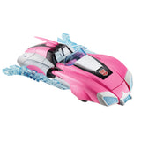 Transformers Generations Thrilling 30 Deluxe Arcee Vehicle Pink Car Hasbro USA Stock Photo