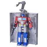 Transformers War for Cybertron Kingdom WFC-K11 Leader Optimus Prime robot toy trailer
