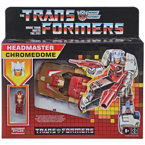Transformers Titans Return Reissue G1 Deco Chromedome Deluxe walmart box package front