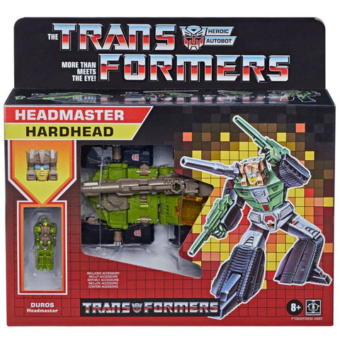 Transformers Headmaster Hardhead titans return retro g1 deco reissue walmart exclusive box package front