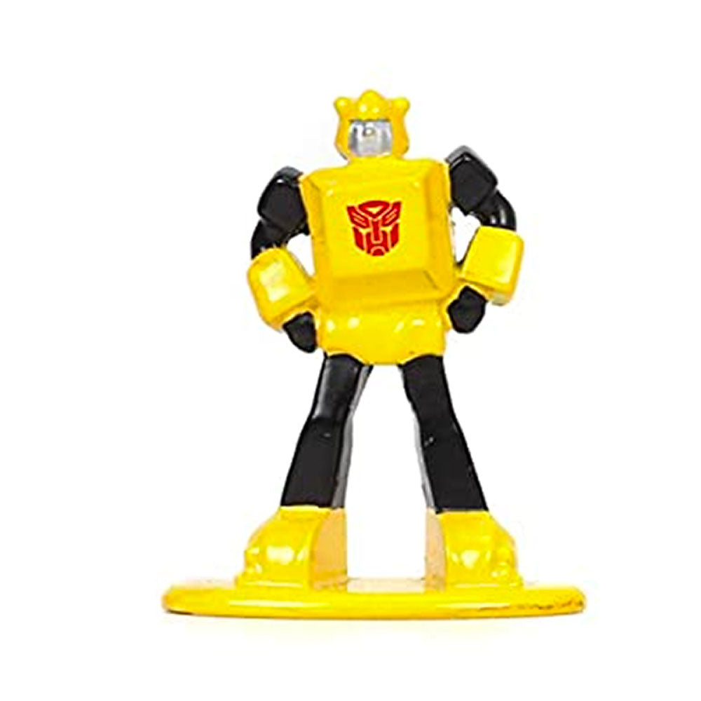 Jada Transformers G1 Bumblebee Figurine (Yellow) - Nano MetalFigs Jada Transformers G1 Bumblebee Figurine (Yellow) - Nano MetalFigs