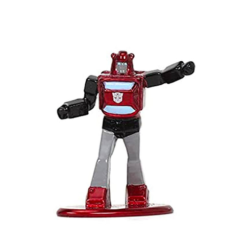 Jada Transformers G1 Cliffjumper Figurine (Red) - Nano MetalFigs