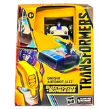 Transformers Legacy Buzzworthy Bumblebee Origin Autobot Jazz  Deluxe target exclusive box package front livestream lowres