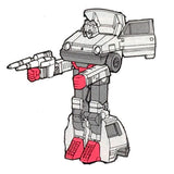 Transformers Generations Legacy Evolution Diaclone Universe Crosscut deluxe g1 instructions artwork