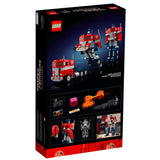 Lego Transformers Optimus Prime 10302 box package back