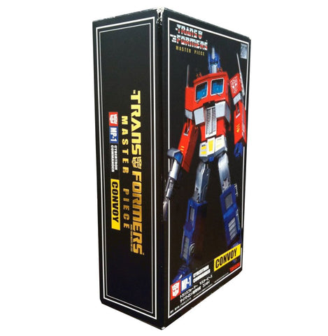 Transformers Lucky Draw MP-01 Convoy Gold Chrome Optimus Prime Box Package