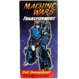 Transformers Machine Wars Starscream Box package left side