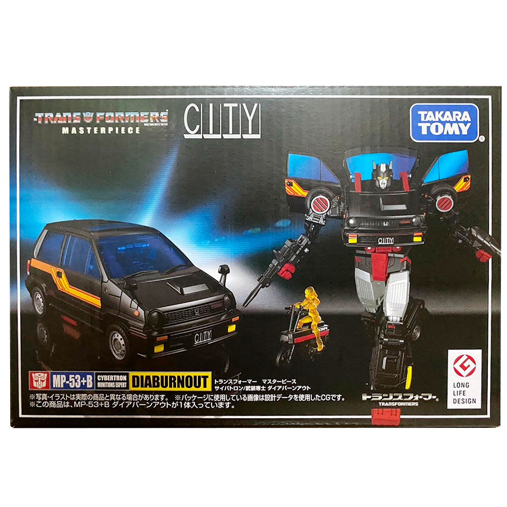 Transformers Masterpiece MP-53+B Burnout Black Diaclone