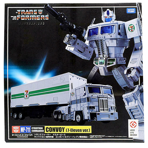 Transformers Masterpiece MP-711 Convoy 7-Eleven Ver. Japan TakaraTomy Box Package Front