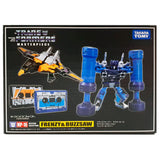 Transformers Masterpiece MP-16 Destron Cassettron Frenzy & Buzzsaw Box Package Front TakaraTomy Japan