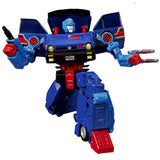 Transformers Masterpiece MP-53 Autobot Skids blue robot toy kneel