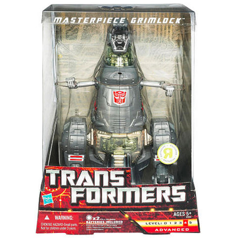 Transformers Masterpiece Grimlock Toys R Us Hasbro USA Box Package Front