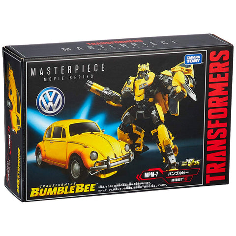 Transformers Movie Masterpiece MPM-7 Bumblebee volkswagen vw beetle japan takaratomy box package Japan