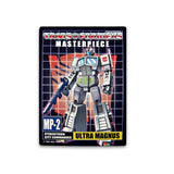Transformers Masterpiece MP-02 Ultra Magnus Reissue White Collector Card Front TakaraTomy Japan
