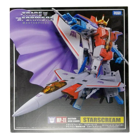 Transformers Masterpiece MP-11 Starscream Destron New Leader 2013 Hasbro Asia Box Front