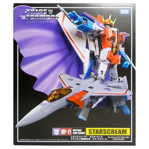 Transformers Masterpiece MP-11 Starscream Destron New Leader Japan TakaraTomy First Run box packaging front