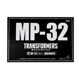 Transformers Masterpiece MP-32 Optimus Primal Reissue Hasbro USA Black Sleeve box package mockup