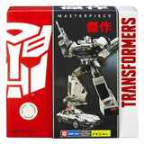 Transformers Masterpiece MP-04 Prowl Autobot Intelligence Specialist Box Package Front Hasbro USA Toys r Us Box Package Front