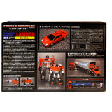 Transformers Masterpiece MP-12 Lambor Sideswipe Lamborghini Japan takaraTomy box package back 2012