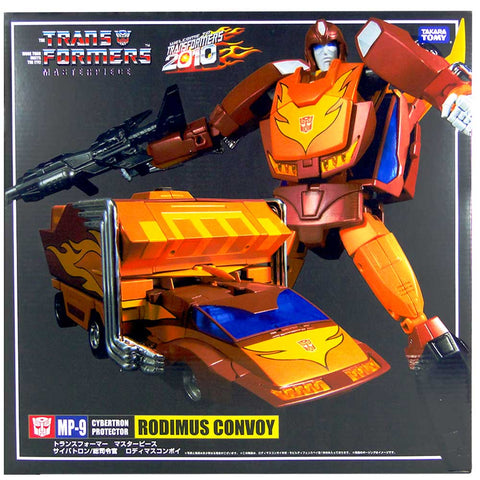 Transformers Masterpiece MP-9 Rodimus Convoy Box Package Front Second Run Japan TakaraTomy