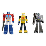 Transformers G1 Meta Colle Collection Metalcore Japan Optimus Prime Megatron Bumblebee Robot Front