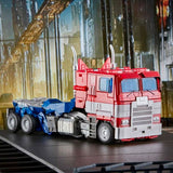 Transformers Movie Masterpiece MPM12 Optimus Prime Bumblebee Movie Film Hasbro USA Target Exclusive semi truck toy front angle photo