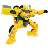 Transformers Movie Rise of the Beasts ROTB Bumblebee Deluxe action figure robot toy blaster accessory