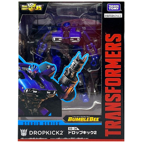 Transformers Movie Studio Series SS-36 Dropkick2 deluxe bumblebee film blue car takaratomy japan box package front