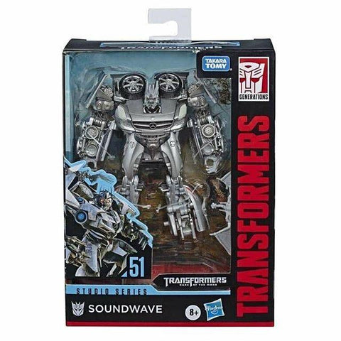 Transformers Studio Series 51 Dark of the Moon Soundwave and Laserbeak Deluxe Box Package