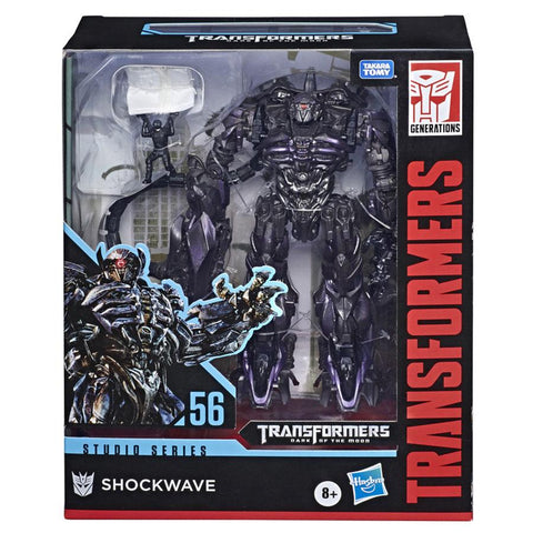 Transformers Studio Series 56 DOTM Shockwave Brains Wheelie Box Package