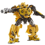 Transformers Movie Studio Series 70 Deluxe B-127 Cybertronian Bumblebee action figure toy robot blaster