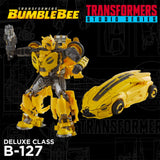 Transformers Movie Studio Series 70 Deluxe B-127 Cybertronian Bumblebee yellow robot toy promo