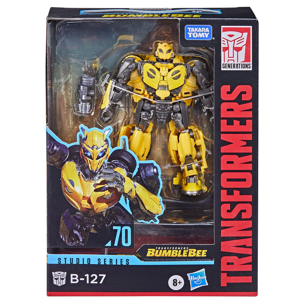 Transformers Studio Series Bumblebee / B-127 (Cybertronian) - Deluxe Transformers Studio Series Bumblebee / B-127 (Cybertronian) - Deluxe