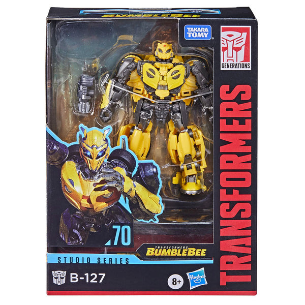 DELUXE - トランスフォーマー バズワージーバンブルビー 70BB B-127 デラックスクラス 完成トイ ハズブロ Transformers Buzzworthy Bumblebee Studio Series B-127 Toy