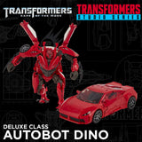 Transformers Movie Studio Series 71 Deluxe Dino DOTM action figure toy car promo