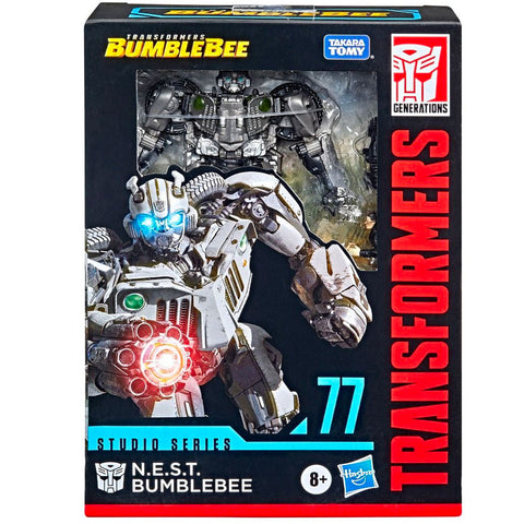 Transformers Movie Studio Series 77 deluxe N.E.S.T. Bumblebee box package front