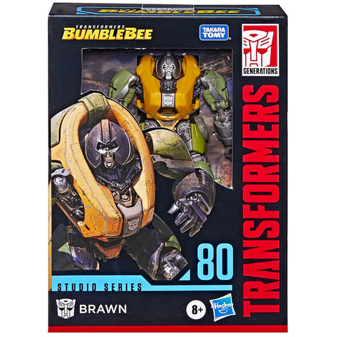Transformers Movie Studio Series 80 Brawn Cybertronian Deluxe box package front