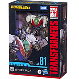 Transformers Movie studio series 81 wheeljack cybertronian deluxe box package front angle